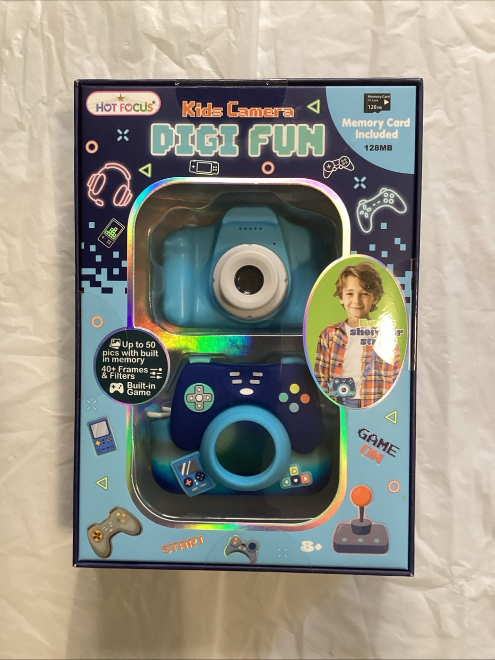 Digi Fun Kids Camera — Blue